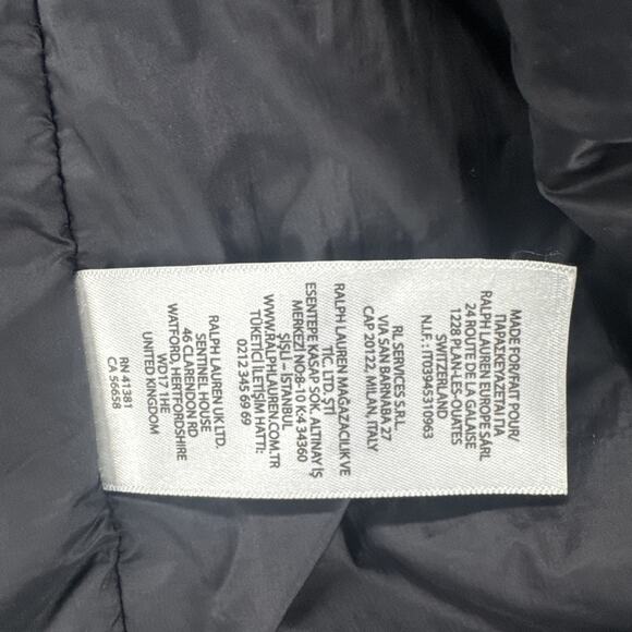 Polo Ralph Lauren Performance Men's Black Water-Repellent Field Jacket Size L - Picture 7 of 11